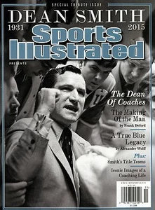 Sports Illustrated Magazine Tribute 2015 North Carolina Tar Heels DEAN SMITH - Picture 1 of 1