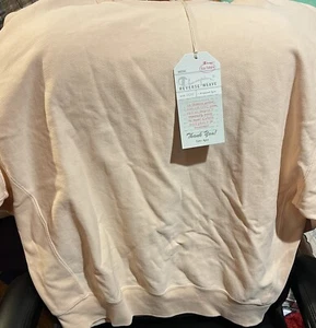 NEVER RELEASED Champion Reverse Weave Sweatshirt Eco Future Botanical Annatto - Picture 1 of 7