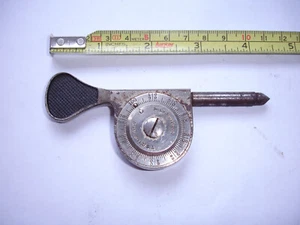 L.S. Starrett Revolution Counter RPM Gauge Speed Indicator Dial Machinist Tool - Picture 1 of 3