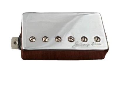 Johnny Eleca Electric Guitar Pickup Humbucker, Bridge, Chrome, PGH-1B-C - Image 1 of 2