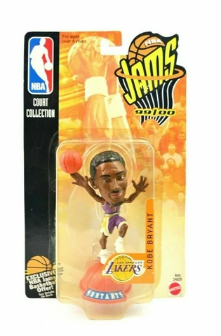 NBA Jams- Kobe Bryant 99/00 Action Figure 4" Bobblehead , 1998 by MATTEL Cover
