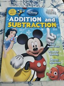 Disney Addition &Subtraction Math Workbook