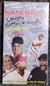 Baseball Laughs Gaffes and Goofs VHS 1990  - Bild 1 von 7