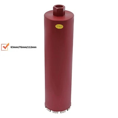 Forets diamant béton sec/humide 63/76/112 mm M22 pro maçonnerie - Photo 1/4