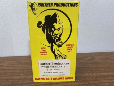 Panther Productions Superfoot Wallace Bill Wallace Martial Arts VHS - Image 1 of 3