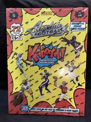 2024 Panini Absolute Kaboom! Football Countdown Calendar Factory Sealed Box  - Image 1 of 3