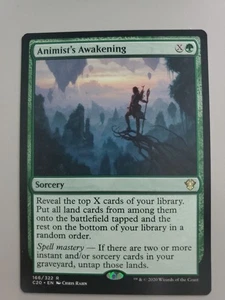 MTG Animist's Awakening Commander 2020 Regular Rare - Picture 1 of 1