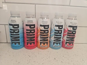 New Prime ICE Hydration Drink Blue, Red, Orange, Cherry, Berry Chill Limited (5) - Picture 1 of 1