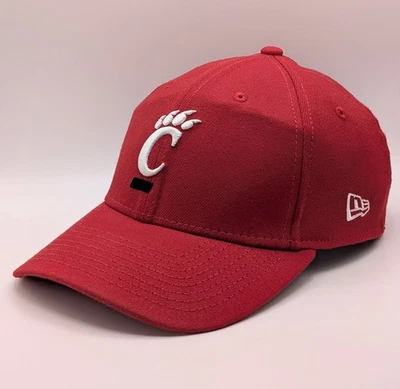 University of Cincinnati Bearcats New Era 39thirty Fitted Hat Red UC NCAA  - Image 1 of 4