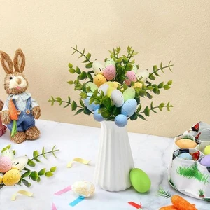 Artificial Easter Egg Flowers,Easter Decorations Colorful - Picture 1 of 7