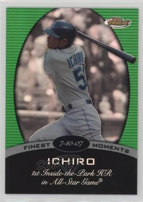 2008 Topps Finest Moments Green Refractor /199 Ichiro Suzuki #FM-IS HOF - Image 1 of 2