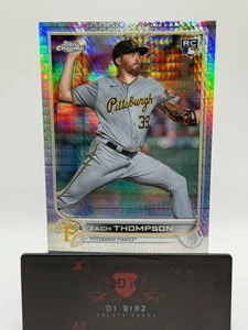 2022 Topps Chrome - Zach Thompson #30 Prism Refractor (RC) - Picture 1 of 2