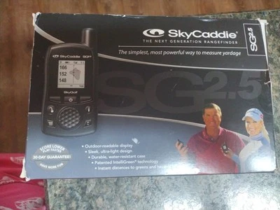 SKYCADDIE SG2.5 Rangefinder Sky Golf Sky Caddie Good Condition In Box. - Image 1 of 4