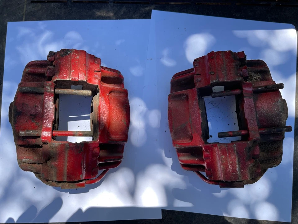 Frenos de disco delanteros Porsche 356C y husillos de eje de rueda para Outlaw par izquierdo + derecho Foto 1 de 4