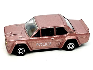 Matchbox International 74 Fiat Abarth dark metallic pink, Bulgarian model, mint! - Picture 1 of 3
