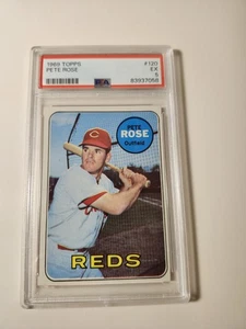 1969 Topps Pete Rose #120 PSA 5 EX Cincinnati Reds - Bild 1 von 2