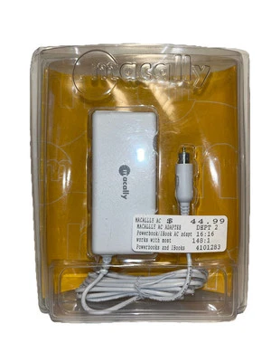 Macally AC Adapter For G4 PowerBook & White G3 iBook 24V DC 2A Compact 12’PSAC4 - Image 1 of 3