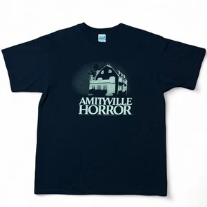 Vintage 2000s Amityville Horror Movie Promo T-shirt Large 21x28 Anvil Tag - Bild 1 von 8