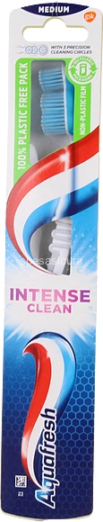 6 pezzi di spazzolino da denti aquafresh intense clean - medium - Immagine 1 di 1