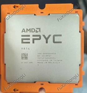 AMD EPYC Genoa 9K84 CPU processor 96 core 192 Thr 2.60GHz-3.7GHZ 400W unlocked - Afbeelding 1 van 5