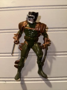 Figura de acción Toybiz Uncanny X-Men Spy Wolverine Green 1993 de colección - Imagen 1 de 4