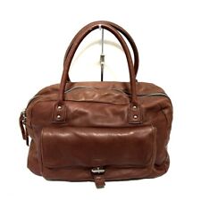 Auth MargaretHowell - Dark Brown Leather Handbag