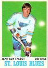 Hockey Cards Opc 1970 St Louis Blues  Jean Guy Talbot No923