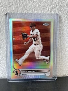 2022 Topps Chrome Mike Trout Sepia Parallel Refractor #200 - Picture 1 of 3