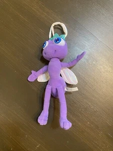 A Bugs Life Princess Dot Plush Plastic Eyes Disney Mattel Vintage 1998 Purple - Picture 1 of 2