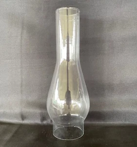 Glass Oil Lamp Chimney Miller #2 Size - 66mm Base Opening, 255mm tall. OLC - Picture 1 of 2