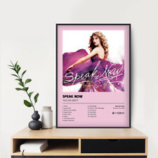 Speak Now - Taylor Swift Album Poster 20x30" 24x36" Custom Music Canvas Poster