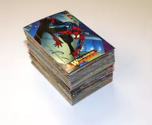 FLEER AMAZING SPIDERMAN nn. 1-150 quasi completa (- n. 64, 150) Marvel 1994 - Foto 1 di 1