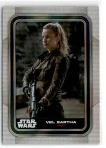 2023 Topps Star Wars Vel Sartha #61 Rainbow Foil - Picture 1 of 2