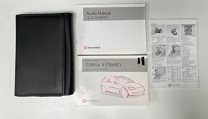 VAUXHALL CORSA/COMBO OWNERS MANUAL & AUDIO HANDBOOK & WALLET 2000-2005 (01/2005) - Picture 1 of 1