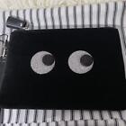 Anya Hindmarch Eyes Mini Pouch Black With Box,dust Bag New