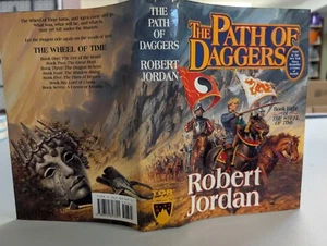 Robert Jordan The Path of Daggers Bk 8 Wheel of Time 1st Ed/1st Pr HB G+ 250326 - Picture 1 of 5