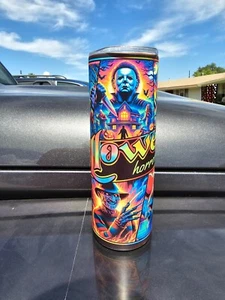 Halloween 20oz Becher - Edelstahl - Glow in the Dark - Beetlejuice Freddy - Bild 1 von 10