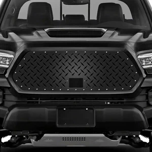 300 INDUSTRIES Aftermarket Steel Grille for 2018-2022 Tacoma Pickup DIAMONDBLACK - Picture 1 of 3