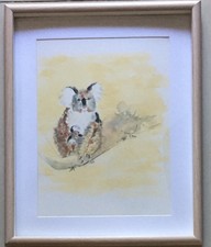 Ricardo Puvra~Original Painting~Koalas~1990