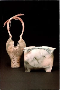 Jan Jacque Clay Art Ceramic Livonia, N.Y. Continental Postcard CA18 - Picture 1 of 2
