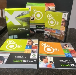 QuarkXPress 7 With 8 Upgrade Disc - for Mac Or Windows - Picture 1 of 7