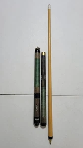 Minnesota Fats 4 Pc. Pool Cue 57" Green Thread - Picture 1 of 2