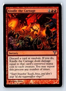 Dissension #66 Kindle the Carnage Foil - Picture 1 of 2