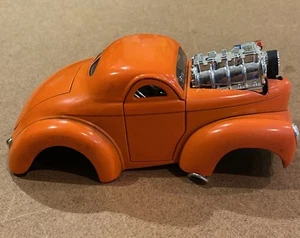 Willys Coupe Steel Body And A Few Parts 2003 Funline Orange - Picture 1 of 8