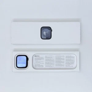 Apple Watch Series 9 LTE NOWY Open Box 100% Health 45mm Midnight Cellular Black - Zdjęcie 1 z 23