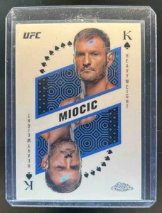 2025 Topps UFC Chrome Stipe Miocic Kings and Queens SP #KAQ-17 - Picture 1 of 2