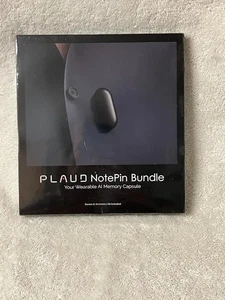 Plaud NotePin Bundle Wearable AI Memory Capsule with Wristband Clip &Lanyard NIB - Picture 1 of 3