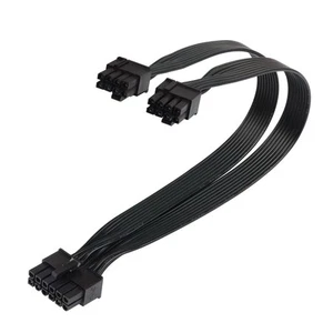 PCI-E 12 Pin to Dual 8 Pin (6+2Pin) Graphics Card Power Cable 8 Pin PCI-E Male - Afbeelding 1 van 6
