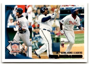 Albert Pujols/Prince Fielder/Ryan Howard 2010 Topps #206 - Picture 1 of 2