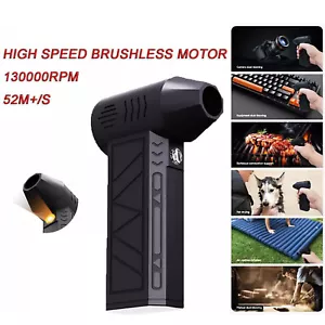 130000RPM Turbo Blower Jet Fan Violent Turbofan Brushless Motor Rechargeable USA - Picture 1 of 14